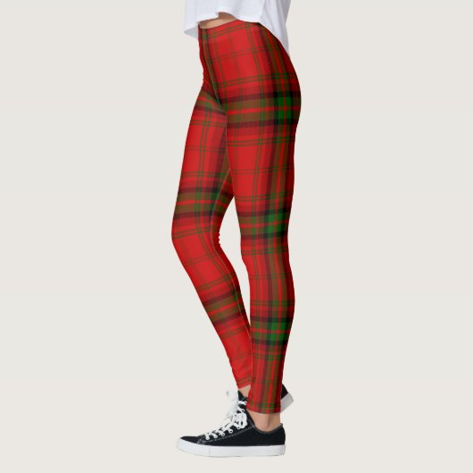 MacDougall tartan rode groene vleid Leggings (Links)
