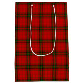 MacDougall tartan rode groene vleid Medium Cadeauzakje (Achterkant)