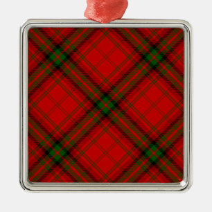 MacDougall tartan rode groene vleid Metalen Ornament