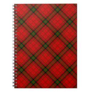 MacDougall tartan rode groene vleid Notitieboek