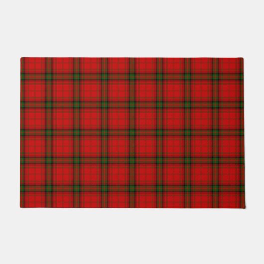 MacDougall-tartan rood groen geruit Deurmat (Voorkant)