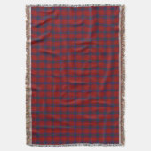 MacDougall Vestiarium Scoticum Rode Schotse Plaid Deken (Voorkant Verticaal)