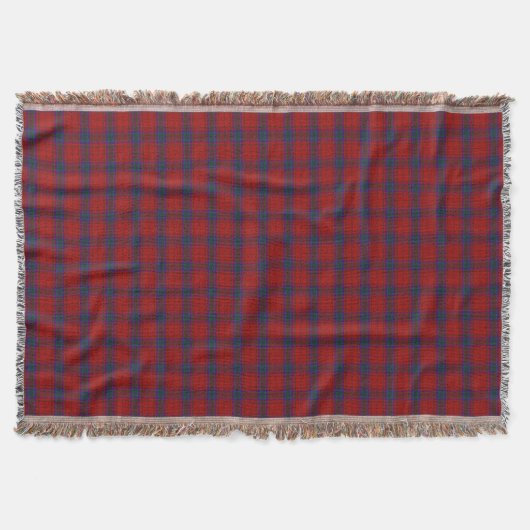 MacDougall Vestiarium Scoticum Rode Schotse Plaid Deken (Voorkant)