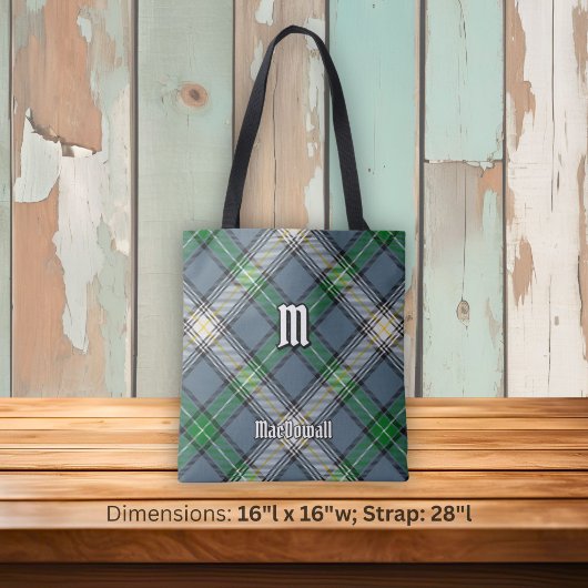 MacDowall Clan Tartan Tote Bag