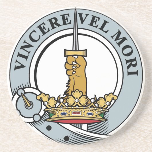 MacDowall Crest Paper Weight Zandsteen Onderzetter (Voorkant)