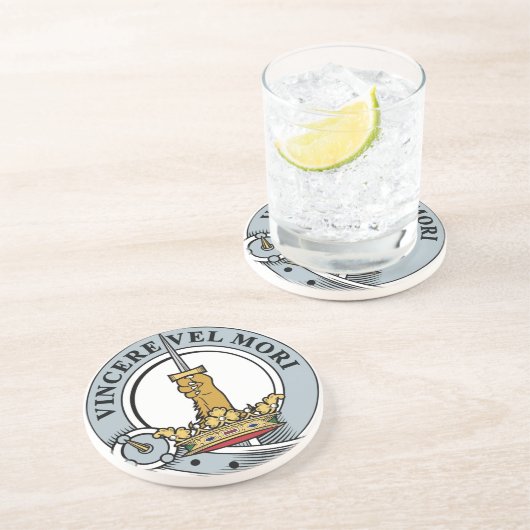 MacDowall Crest Paper Weight Zandsteen Onderzetter (Zijkant)