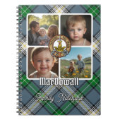 MacDowall Familiefotocollage Notitieboek (Voorkant)