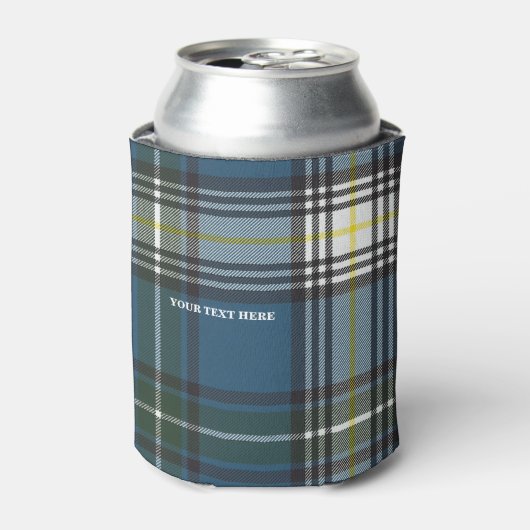 MacDowall Tartan Bier Gezellig Blikjeskoeler (Blikje Voorkant)