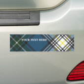  MacDowall Tartan Bumpersticker Groot (Op auto)