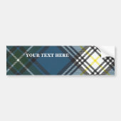 MacDowall Tartan Bumpersticker Groot (Voorkant)