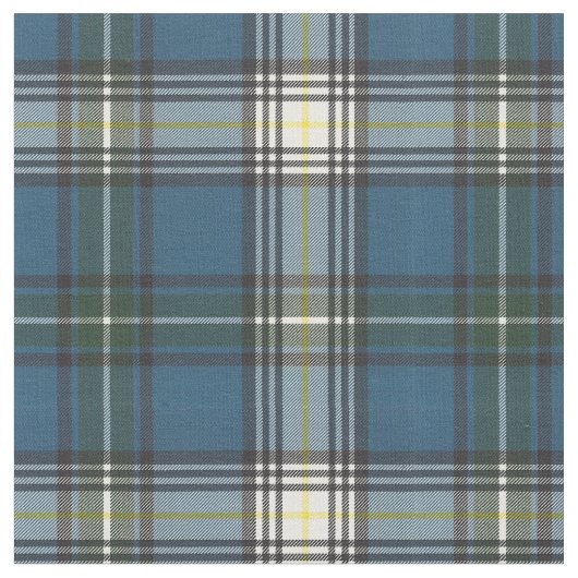 MacDowall Tartan Cotton Fabric Stof (Close Up)