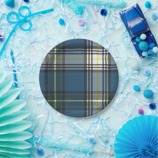 MacDowall Tartan Paper Borden Papieren Bordje (Feest)