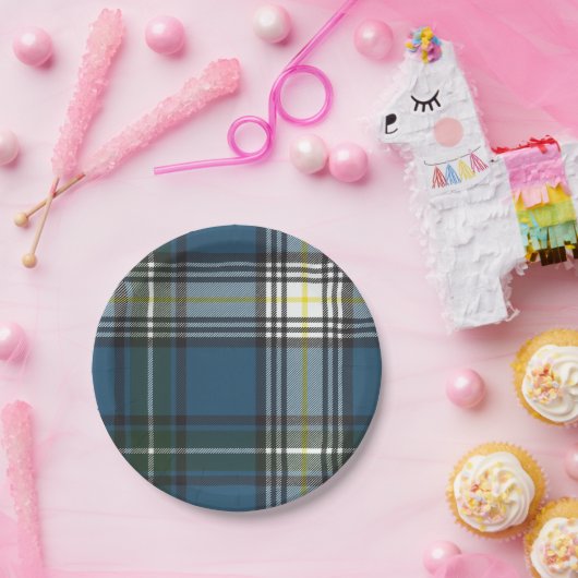 MacDowall Tartan Paper Borden Papieren Bordje (Feest)