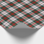 MacDuff Clan Dress Tartan Scottish Pset Cadeaupapier (Hoek)