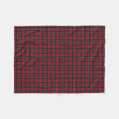 MacDuff Clan Rood, Groen en Blauw Tartan Fleece Deken (Voorkant (Horizontaal))