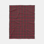 MacDuff Clan Rood, Groen en Blauw Tartan Fleece Deken (Voorkant)