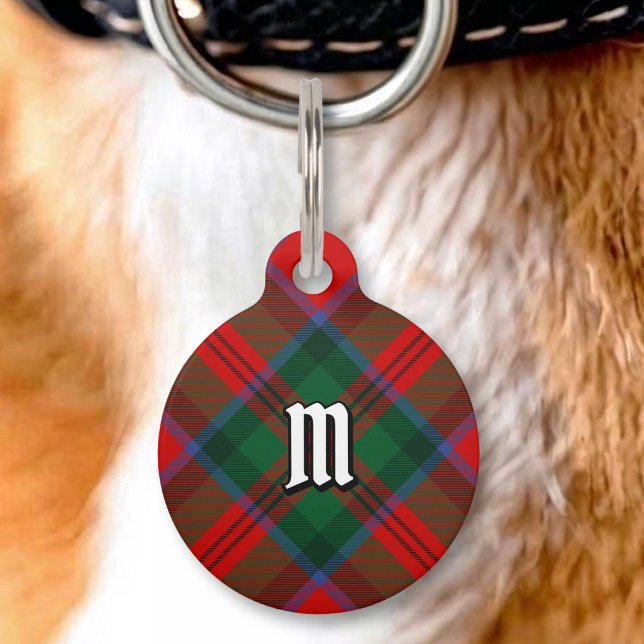 MacDuff Clan Tartan Huisdierpenning (Creator heeft geüpload)