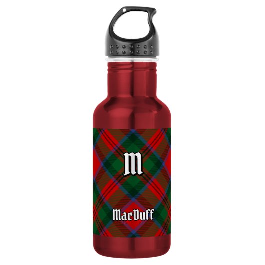 MacDuff Clan Tartan Waterfles (Voorkant)