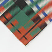 MacDuff Dress Ancient Clan Badge Tartan Pset Fleece Deken (Hoek)