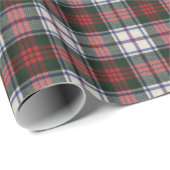 MacDuff Dress Modern Clan Tartan Wrapping Paper Cadeaupapier (Rol Hoek)