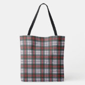 MacDuff Dress Modern Scottish Tartan Canvas tas (Achterkant)