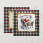 MacDuff Dress Scottish Tartan Christmas  Feestdagenkaart (Voorkant / Achterkant)