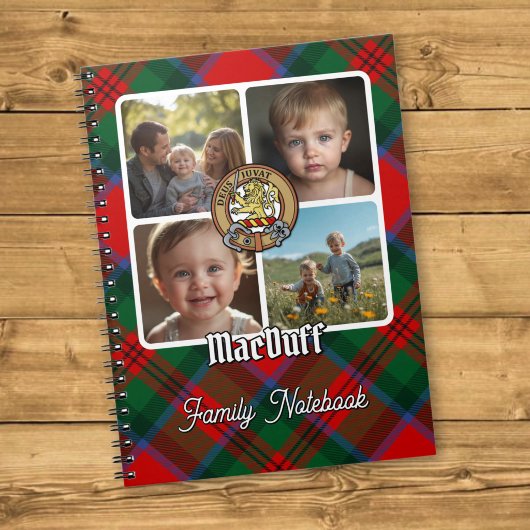 MacDuff Familiefotocollage Notitieboek