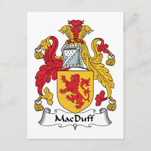 MacDuff Family Crest Briefkaart