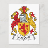 MacDuff Family Crest Briefkaart (Voorkant)