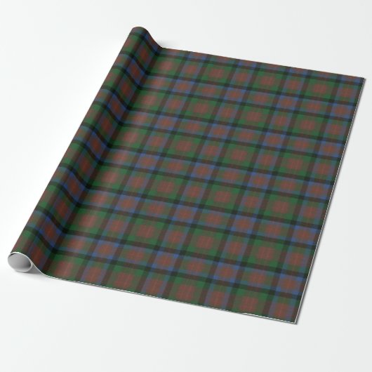 MacDuff Hunting Ancient Original Scottish Tartan Cadeaupapier (Uitgerold)