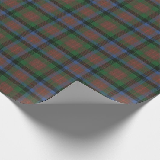 MacDuff Hunting Ancient Original Scottish Tartan Cadeaupapier (Hoek)