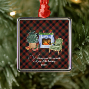 MacDuff Hunting Modern Original Scottish Tartan Metalen Ornament