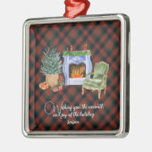 MacDuff Hunting Modern Original Scottish Tartan Metalen Ornament (Links)