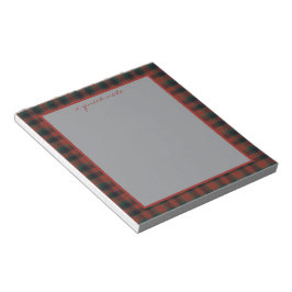 MacDuff Hunting Modern Original Scottish Tartan  Notitieblok