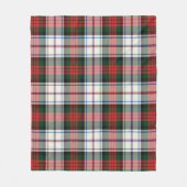 MacDuff Moderne Plaid Jurk Fleece Deken (Voorkant)