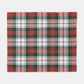 MacDuff Moderne Plaid Jurk Fleece Deken (Voorkant (Horizontaal))