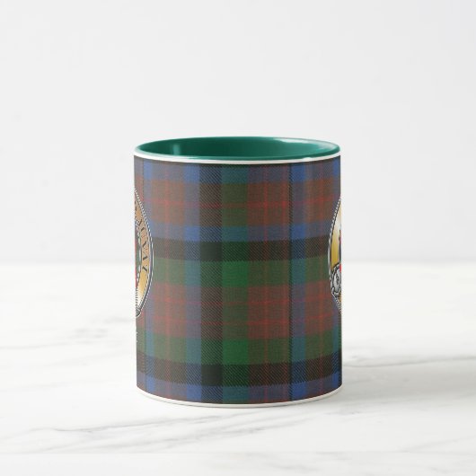 MacDuff Tartan & Badge Mok (Midden)