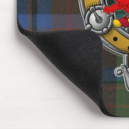 MacDuff Tartan & Badge Muismat (Hoek)