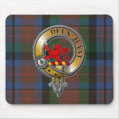 MacDuff Tartan & Badge Muismat (Voorkant)