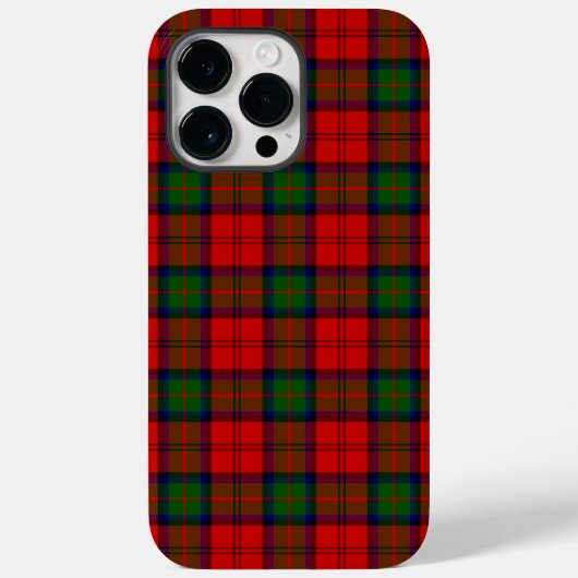 MacDuff-tartan rode groene vlecht Case-Mate iPhone Case (Achterkant)