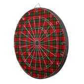 MacDuff-tartan rode groene vlecht Dartbord (Voorkant Rechts)