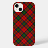 MacDuff-tartan rode groene vlecht iPhone Hoesje (Achterkant)