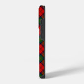 MacDuff tartan rood groen geruit iPhone Hoesje (Linkerkant)