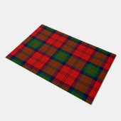 MacDuff Tartan Rood Groen Plaid Deurmat (Schuin)