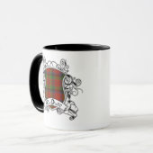 MacDuff Tartan Shield Mok (Voorkant links)