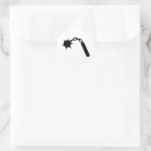 Mace Ronde Sticker (Tas)