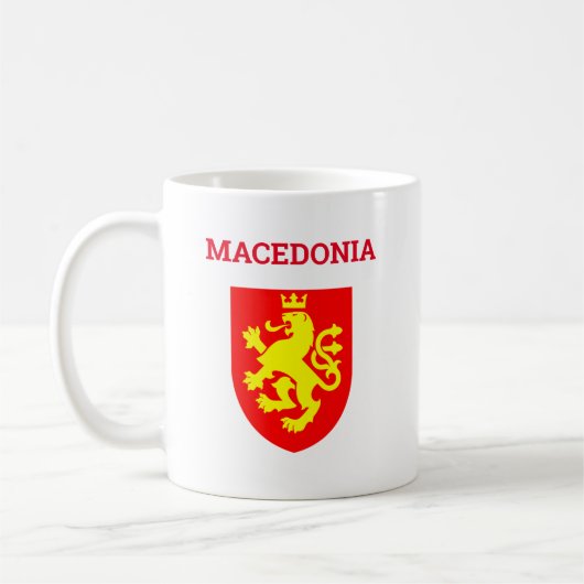 Macedonia Koffiemok (Links)