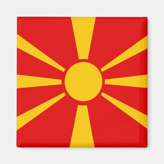 Macedonia Magneet (Voorkant)