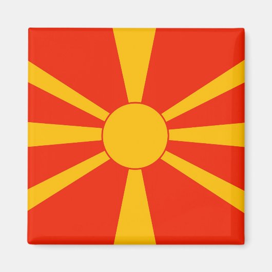 Macedonia Magneet (Voorkant)