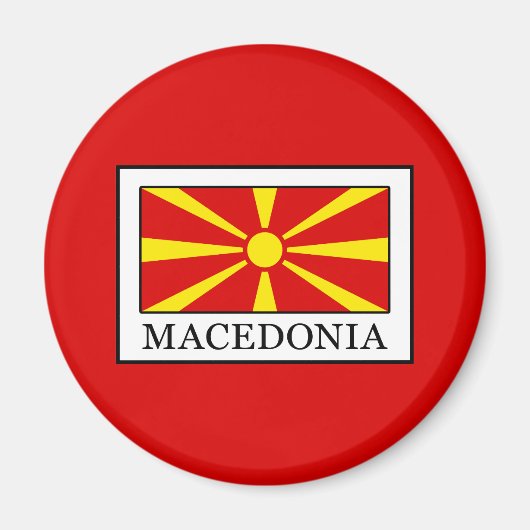 Macedonia Magneet (Voorkant)